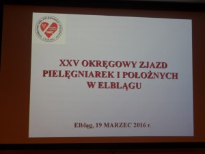 XXV Okręgowy Zjazd Pielęgniarek i Położnych w Elblągu